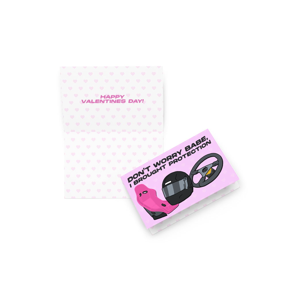 VDAY CARD - I BROUGHT PROTECTION