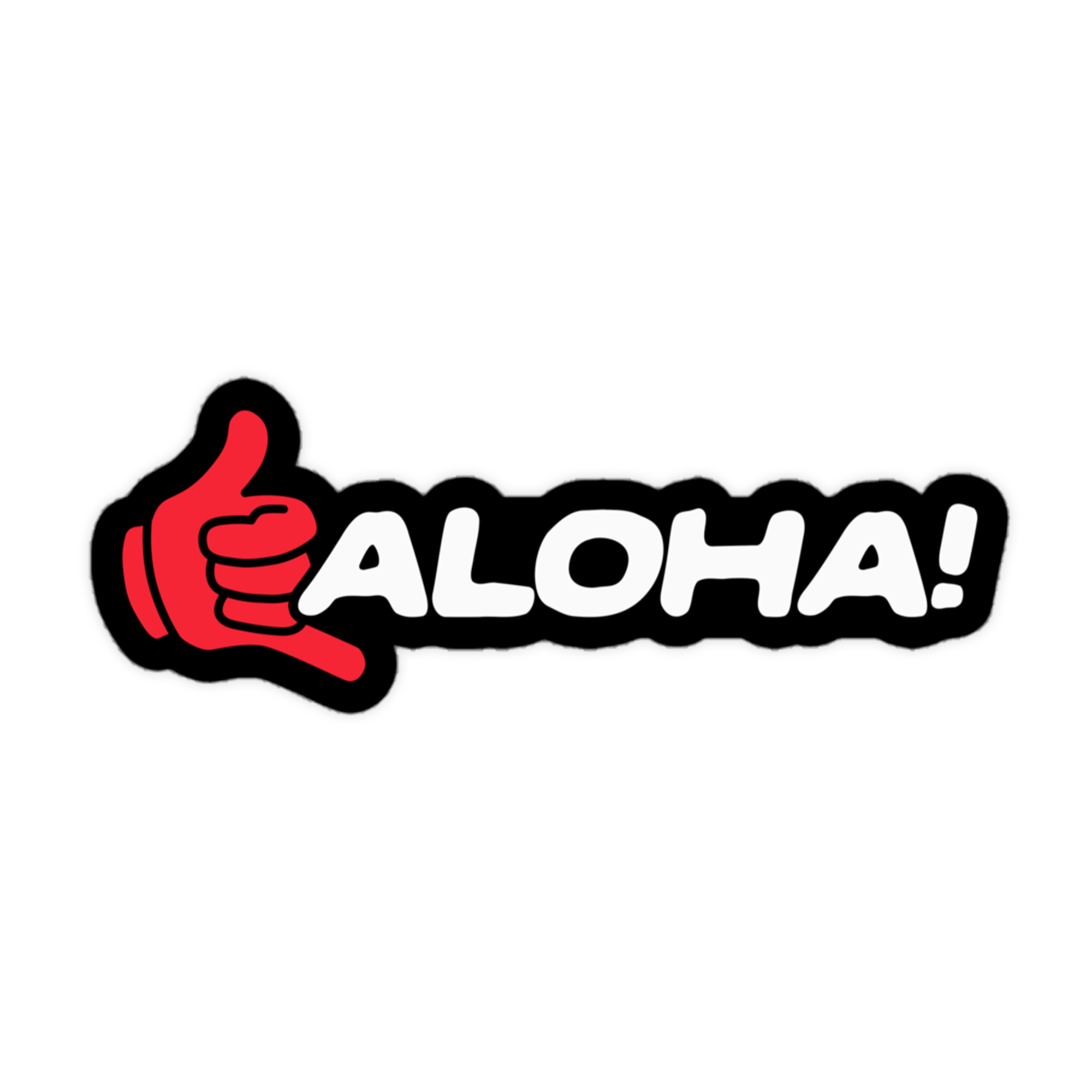 ALOHA! STICKER