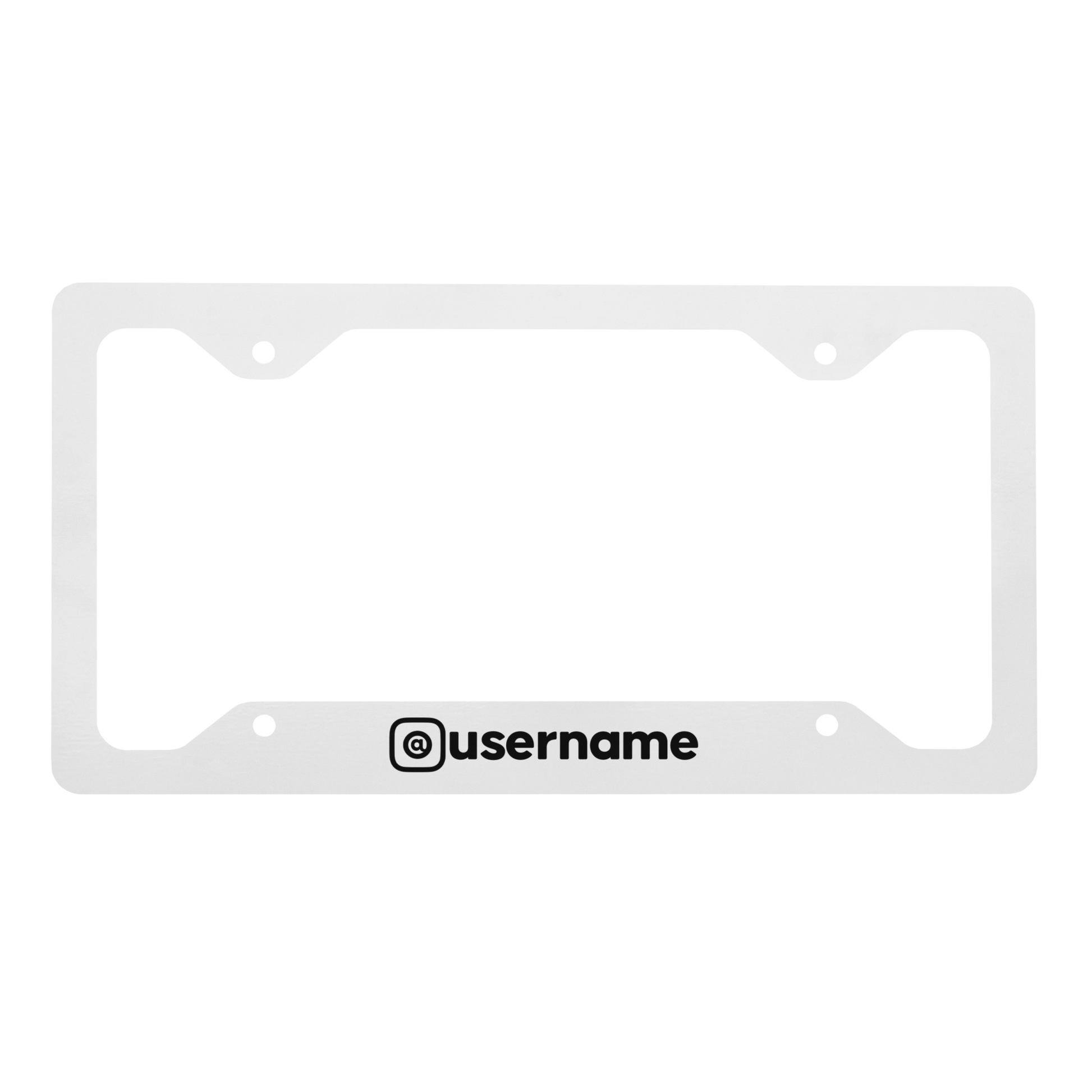 CUSTOM LICENSE PLATE FRAME