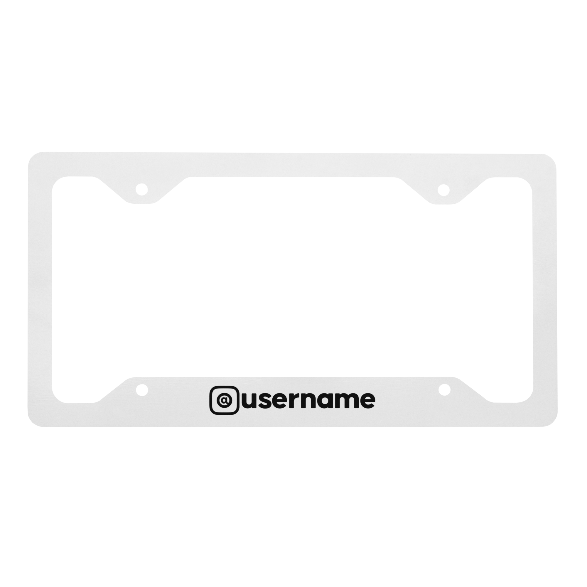 CUSTOM LICENSE PLATE FRAME