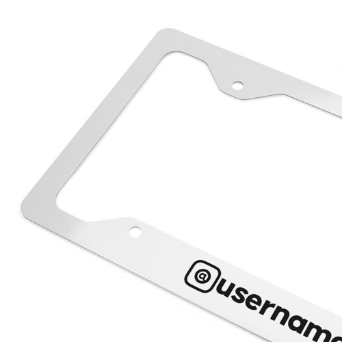 CUSTOM LICENSE PLATE FRAME