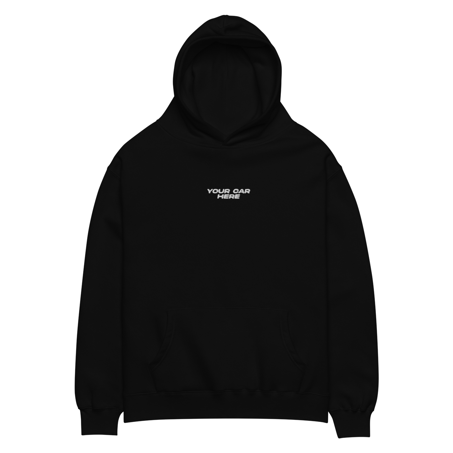 CUSTOM CAR EMBROIDERED HOODIE