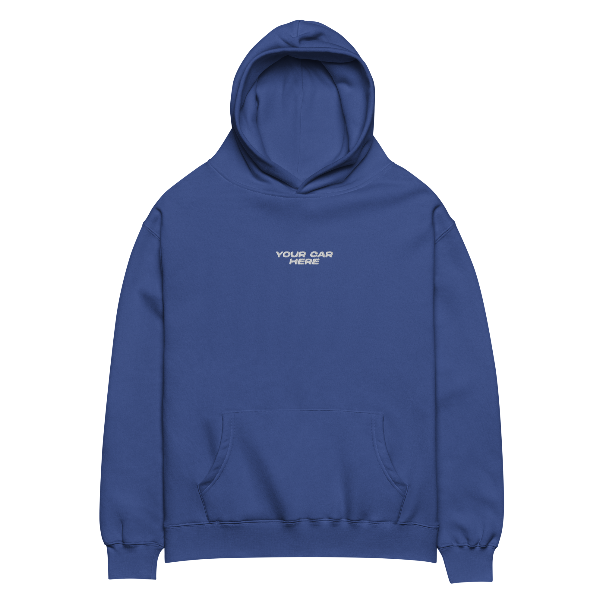 CUSTOM CAR EMBROIDERED HOODIE
