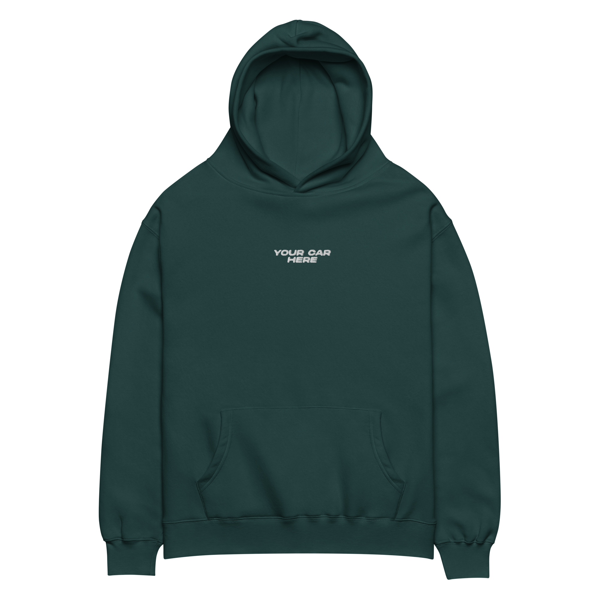 CUSTOM CAR EMBROIDERED HOODIE